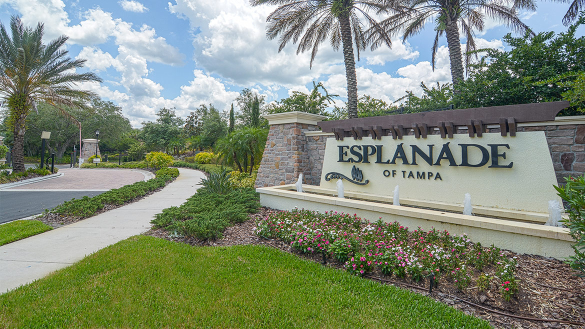 Esplanade Tampa Entrance